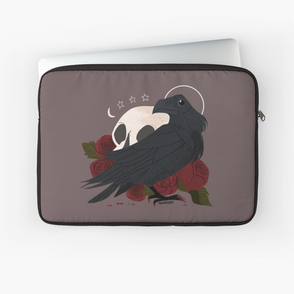Laptop Sleeve Familiar - Raven 10 12 13 15 17 Inch Case Notebook Tablet Carrying Bag Cover 7802738445664