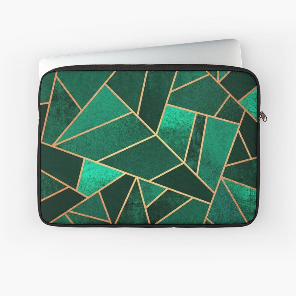 Laptop Sleeve Emerald And Copper 10 12 13 15 17 Inch Case Notebook Tablet Carrying Bag Cover 7802738412598