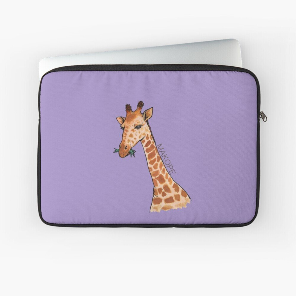 Laptop Sleeve Giraffe - Makope- 50% Of Profits Donated To The Phoenix Zoo! 10 12 13 15 17 Inch Case Notebook Tablet Carrying Bag Cover 7802738503135