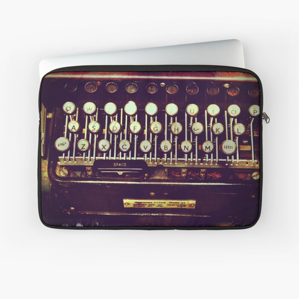 Laptop Sleeve Enigma - Typewriter Ii 10 12 13 15 17 Inch Case Notebook Tablet Carrying Bag Cover 7802738503234