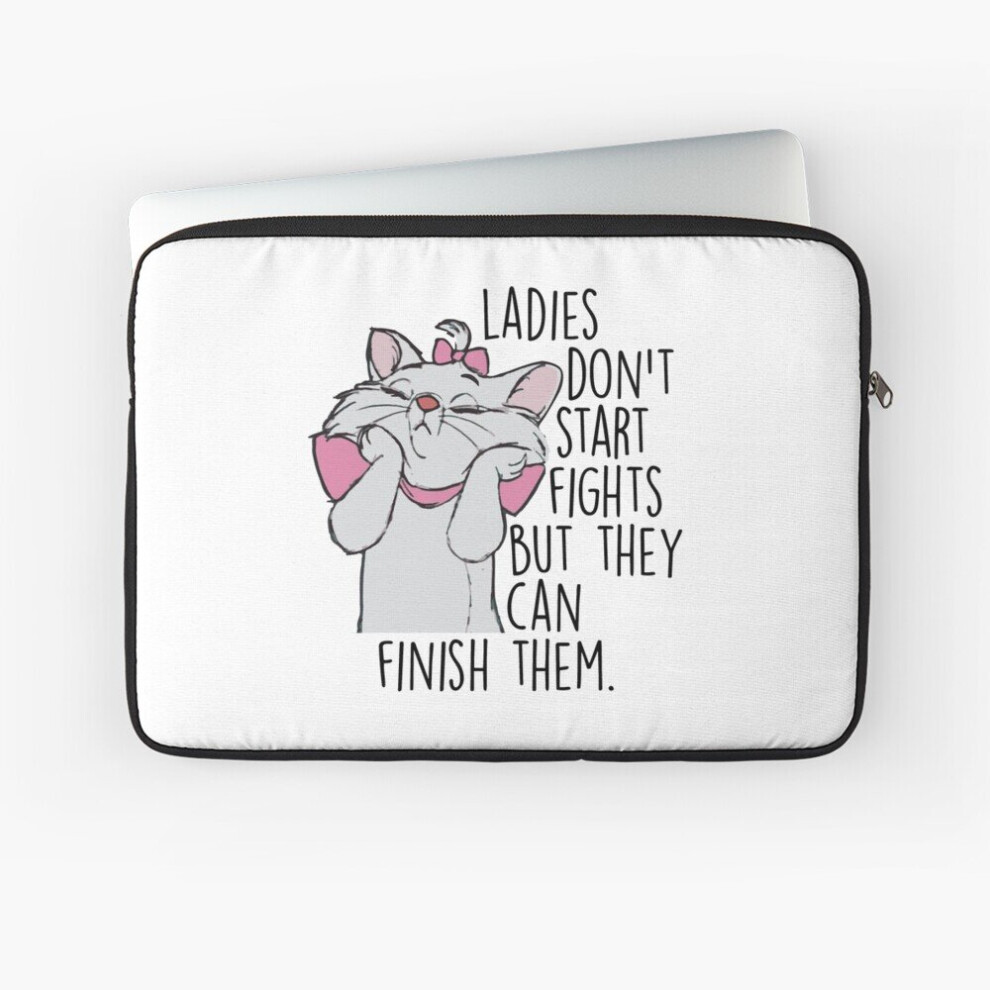Bearlad Laptop Sleeve Aristocats 10 12 13 15 17 Inch Case Notebook Tablet Carrying Bag Cover