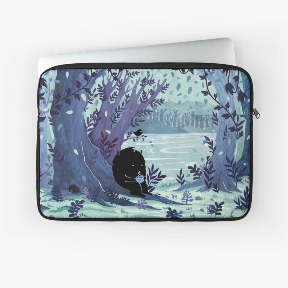 Laptop Sleeve A Quiet Spot Of Tea 10 12 13 15 17 Inch Case Notebook Tablet Carrying Bag Cover 7802738411263