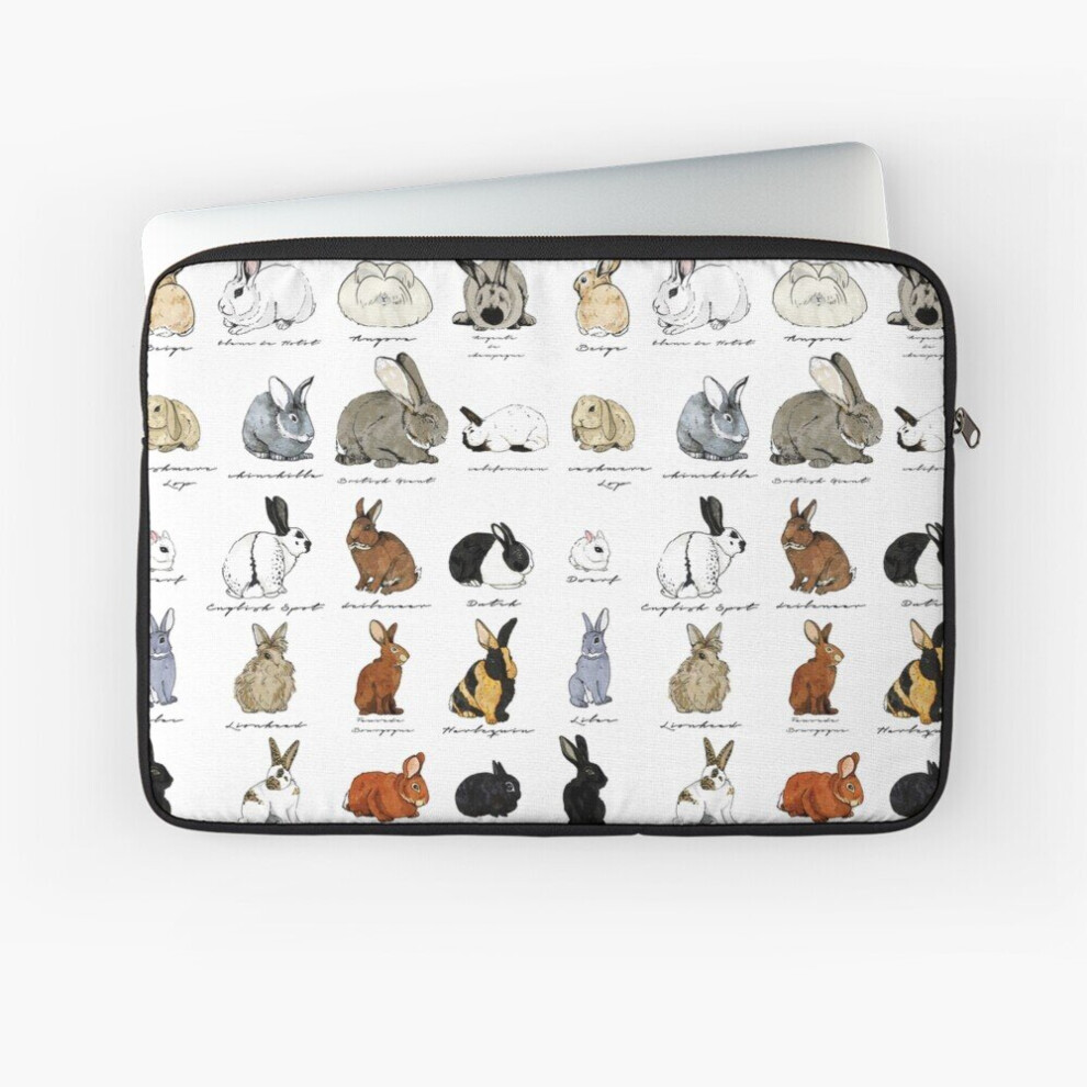 Laptop Sleeve Rabbits 10 12 13 15 17 Inch Case Notebook Tablet Carrying Bag Cover 7802738441123