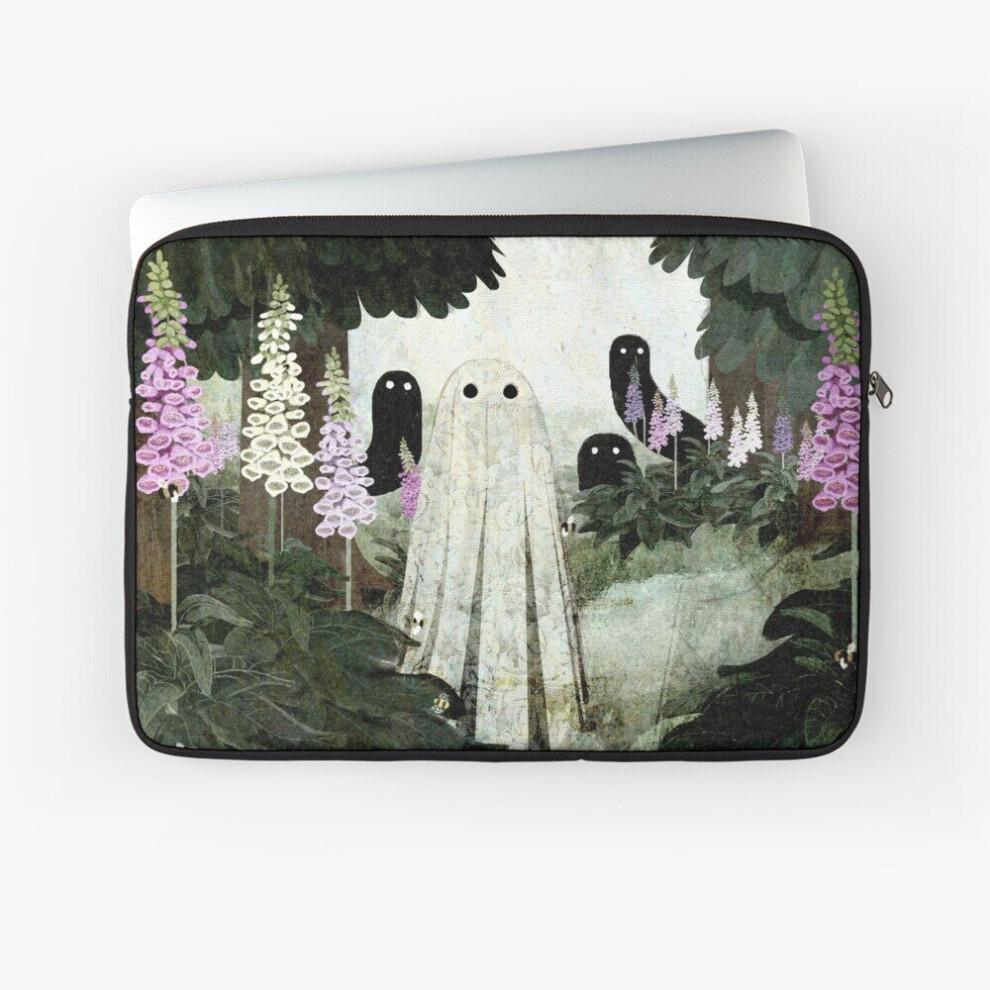 Laptop Sleeve Foxglove Ghosts 10 12 13 15 17 Inch Case Notebook Tablet Carrying Bag Cover 7802738450354