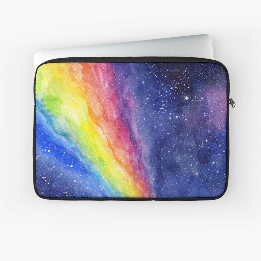 Laptop Sleeve Rainbow In Space 10 12 13 15 17 Inch Case Notebook Tablet Carrying Bag Cover 7802738457438