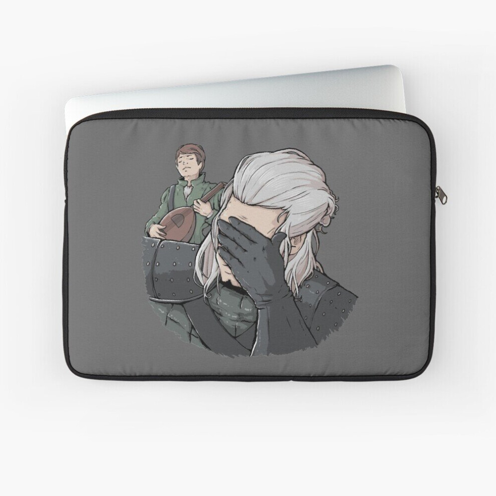 Laptop Sleeve Geralt Face Palm 10 12 13 15 17 Inch Case Notebook Tablet Carrying Bag Cover 7802738462289