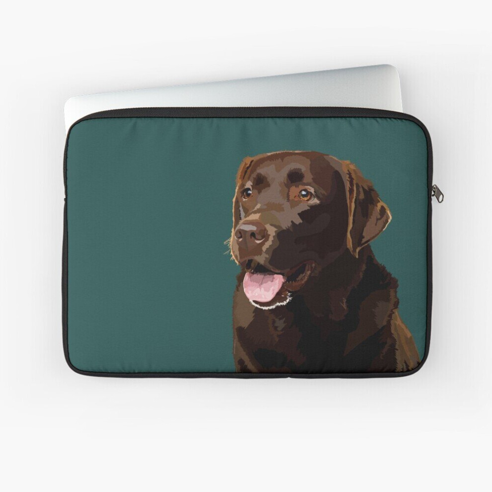Laptop Sleeve Chocolate Lab 10 12 13 15 17 Inch Case Notebook Tablet Carrying Bag Cover 7802738472158
