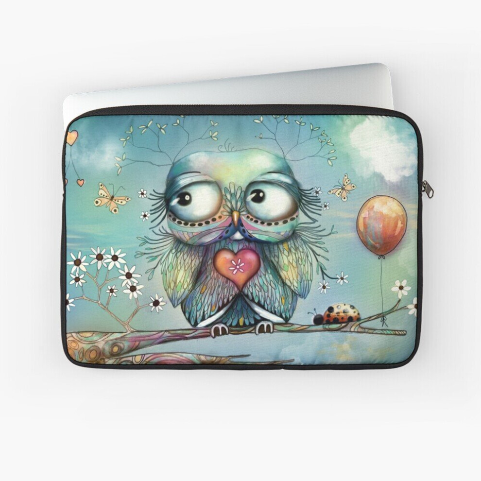 Laptop Sleeve Little Wood Owl 10 12 13 15 17 Inch Case Notebook Tablet Carrying Bag Cover 7802738484502