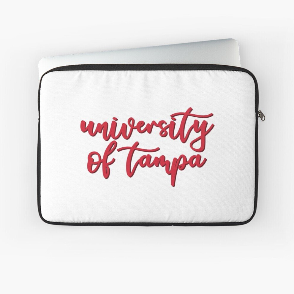 Laptop Sleeve Tampa Cursive Letters 10 12 13 15 17 Inch Case Notebook Tablet Carrying Bag Cover 7802738506440