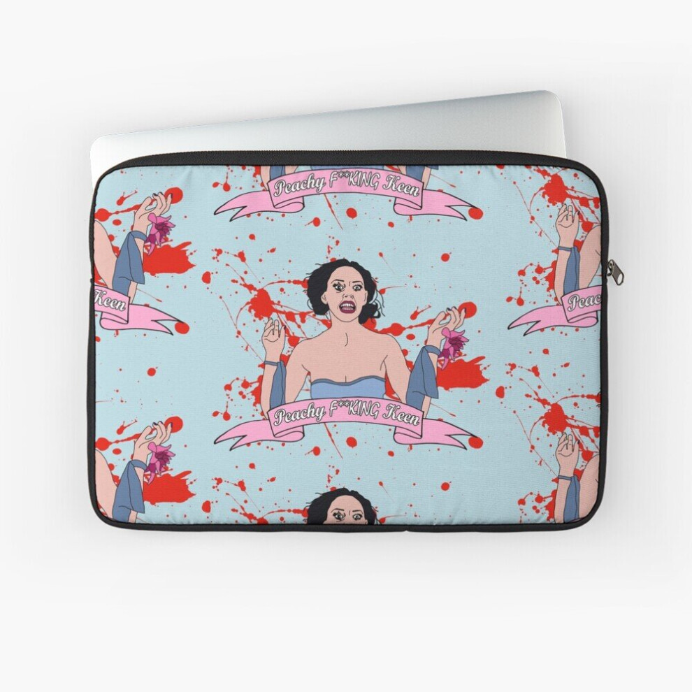 Laptop Sleeve Peachy Keen Blood 10 12 13 15 17 Inch Case Notebook Tablet Carrying Bag Cover 7802738497427