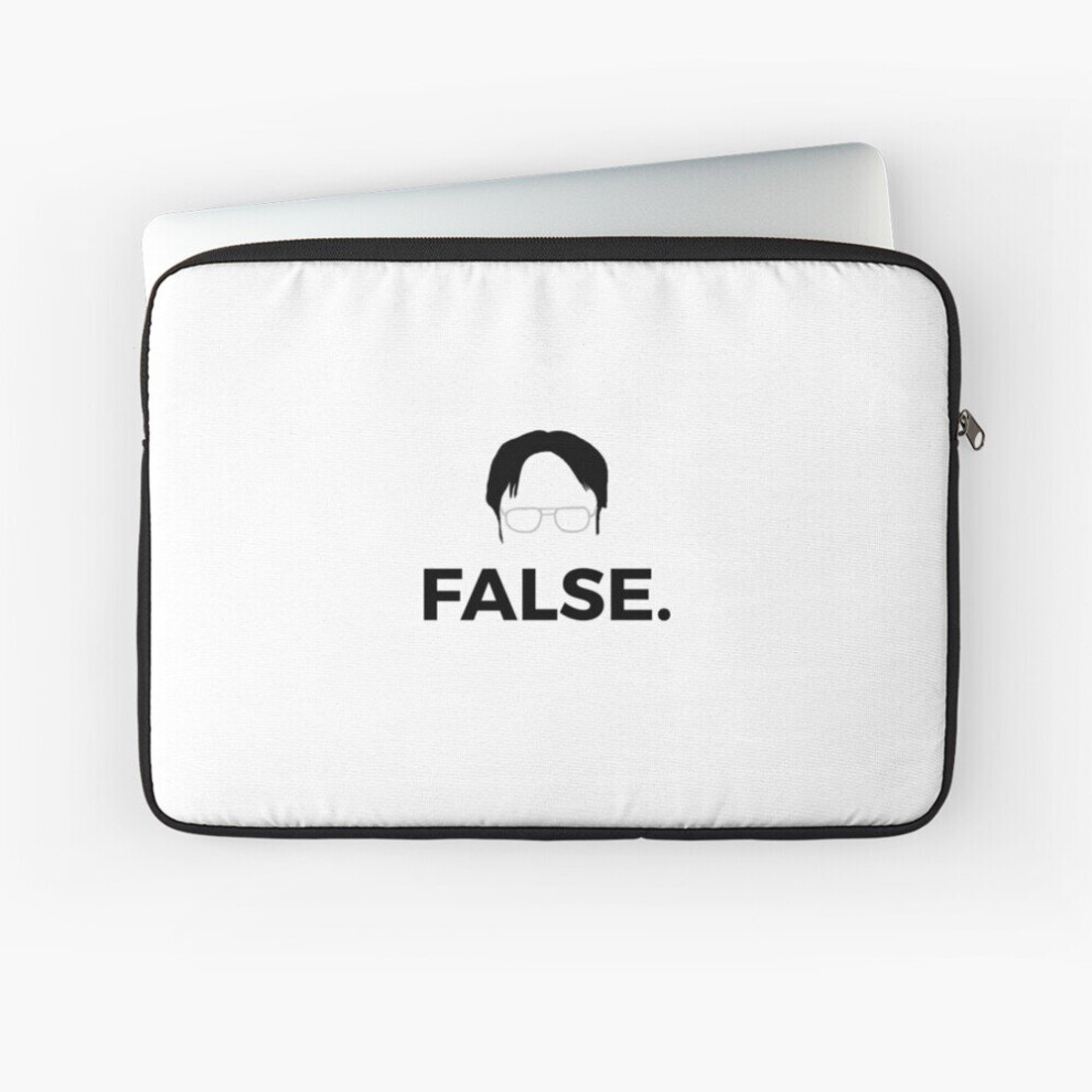 Laptop Sleeve Dwight Schrute - False - The Office (U.s.) 10 12 13 15 17 Inch Case Notebook Tablet Carrying Bag Cover 7802738476385