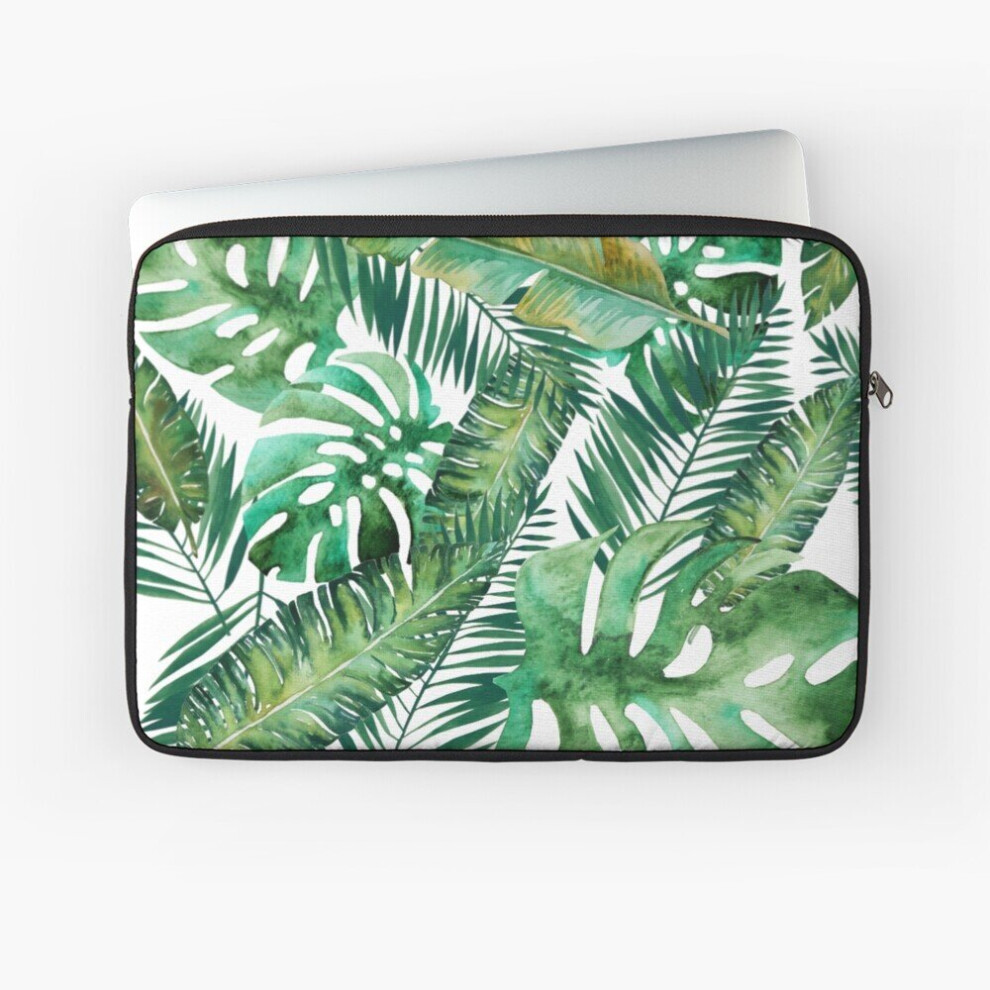 Laptop Sleeve Monstera Banana Palm Leaf 10 12 13 15 17 Inch Case Notebook Tablet Carrying Bag Cover 7802738456592