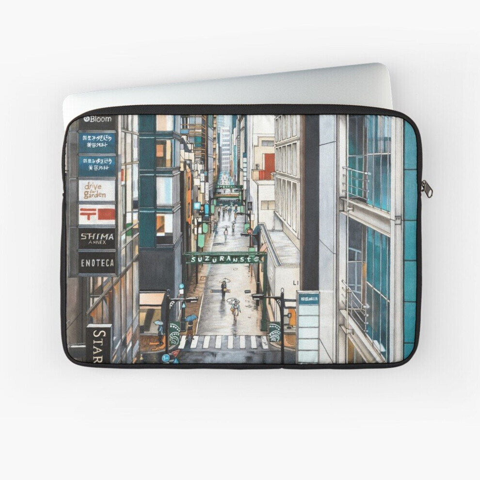 Laptop Sleeve A View Of Ginza 10 12 13 15 17 Inch Case Notebook Tablet Carrying Bag Cover 7802738436969