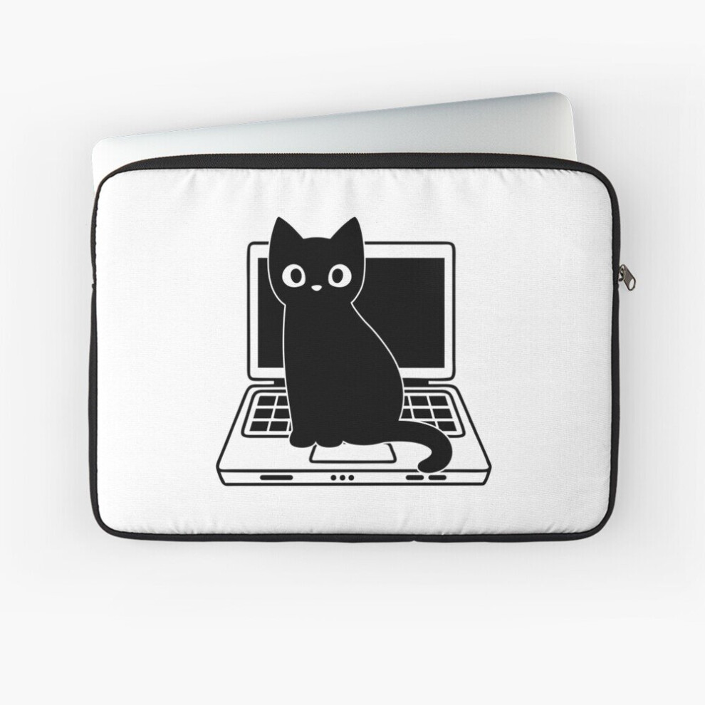 Laptop Sleeve Cat And Technical Support 10 12 13 15 17 Inch Case Notebook Tablet Carrying Bag Cover 7802738436082