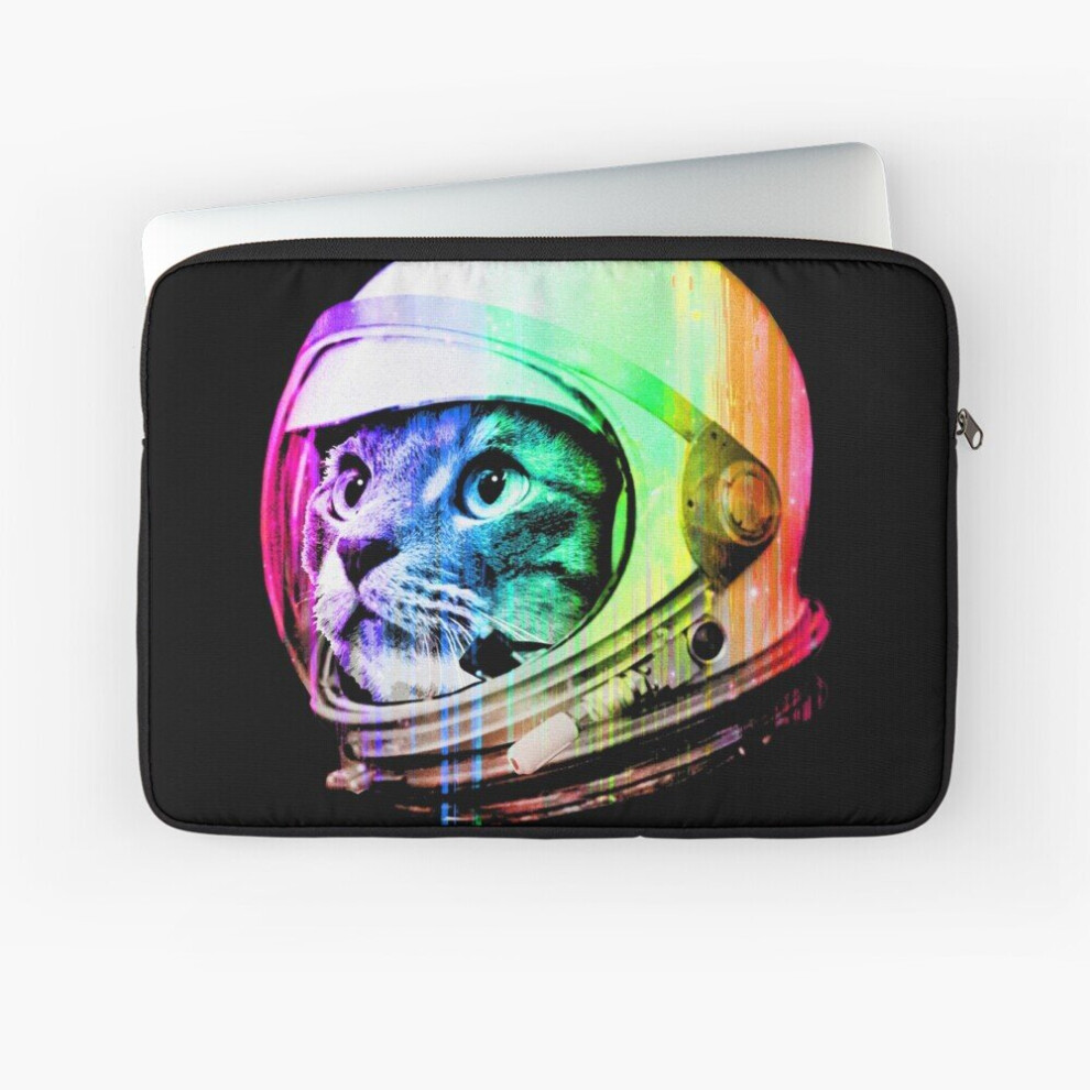 Laptop Sleeve Astronaut Space Cat (Digital Rainbow Version) 10 12 13 15 17 Inch Case Notebook Tablet Carrying Bag Cover 7802738488593