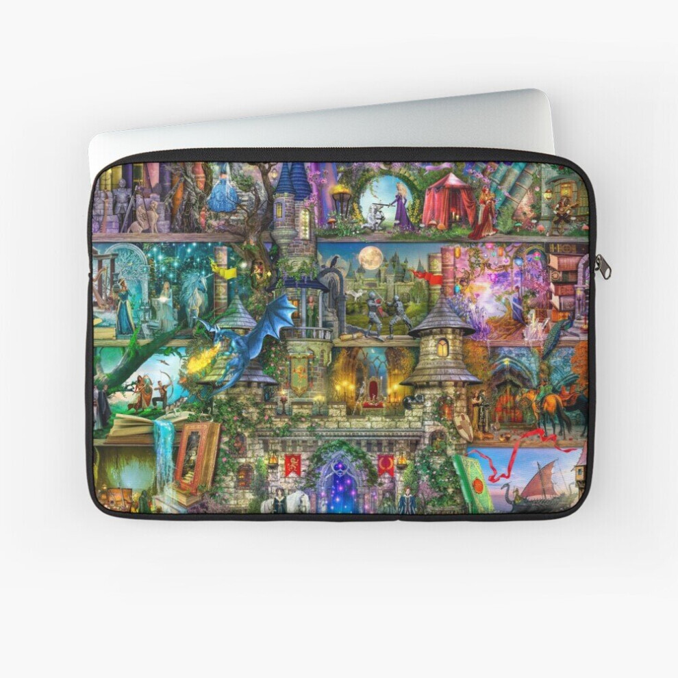 Laptop Sleeve Once Upon A Fairytale 10 12 13 15 17 Inch Case Notebook Tablet Carrying Bag Cover 7802738432466