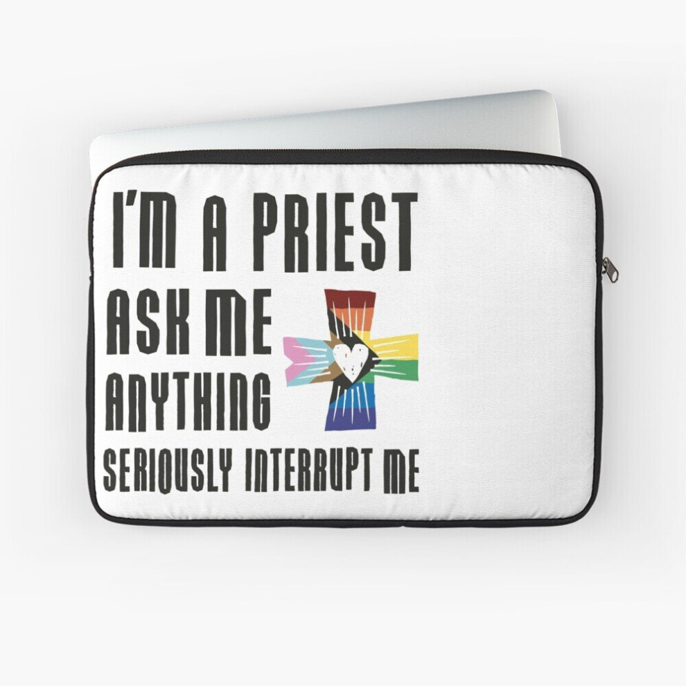 Photos - Laptop Bag Laptop Sleeve Im a PriestInclusive! 10 12 13 15 17 Inch Case Notebook Tablet Carrying Bag Cover