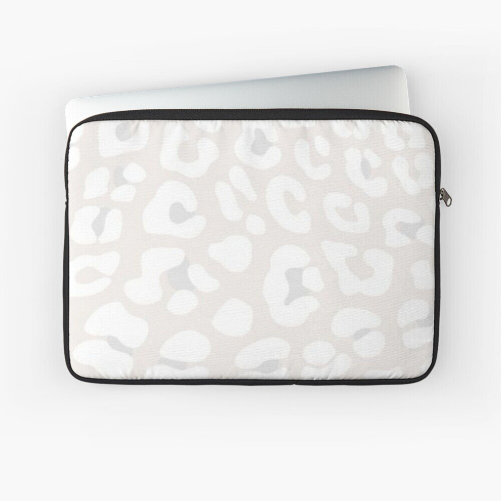 Laptop Sleeve Cheetah Print 10 12 13 15 17 Inch Case Notebook Tablet Carrying Bag Cover Grey 7802738517019