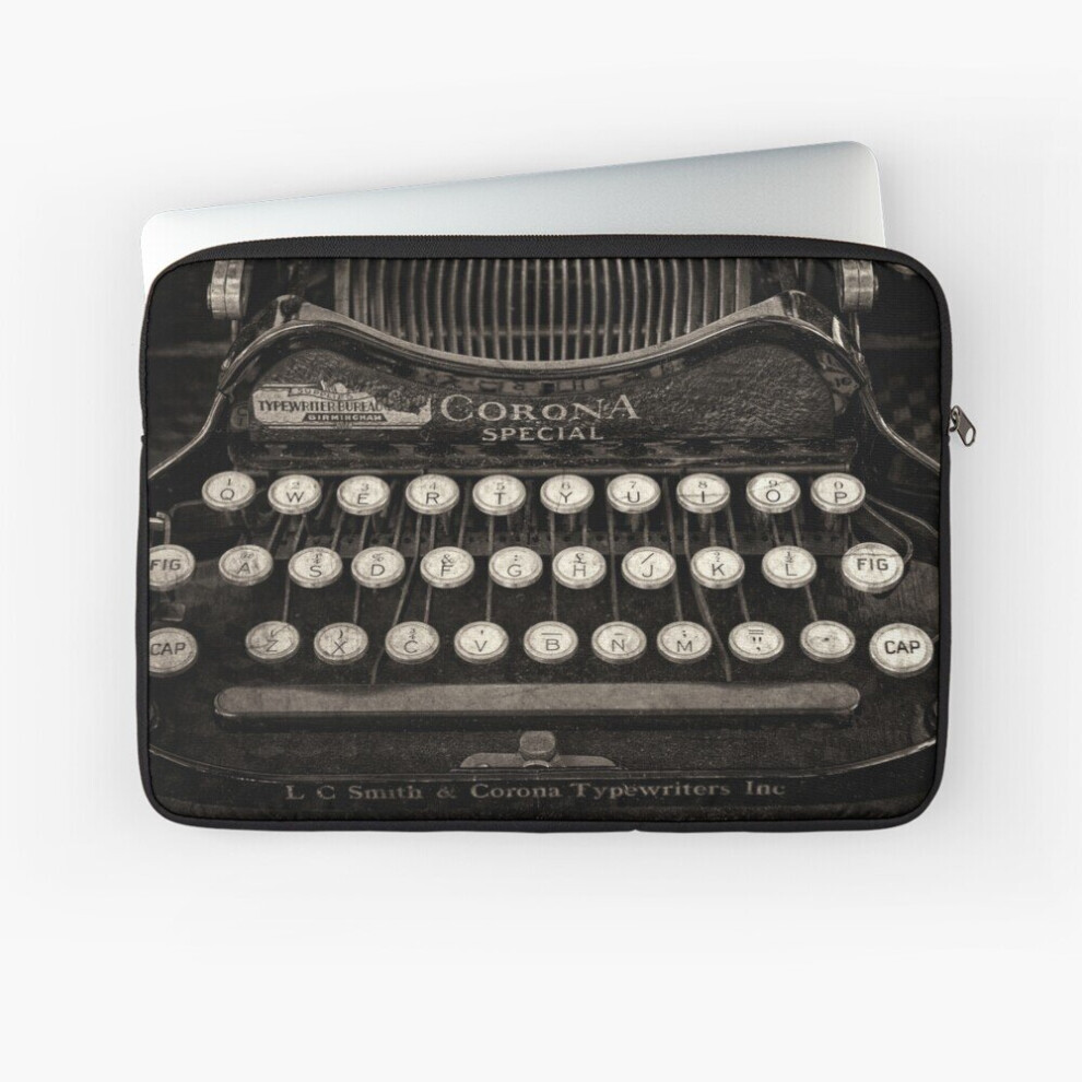 Bearlad Laptop Sleeve Vintage Typewriter Keyboard 10 12 13 15 17 Inch Case Notebook Tablet Carrying Bag Cover