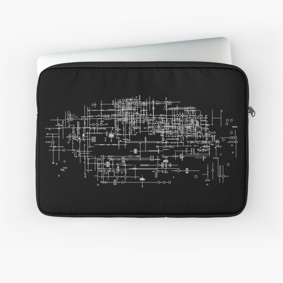 Laptop Sleeve Inhuman City 10 12 13 15 17 Inch Case Notebook Tablet Carrying Bag Cover 7802738428742