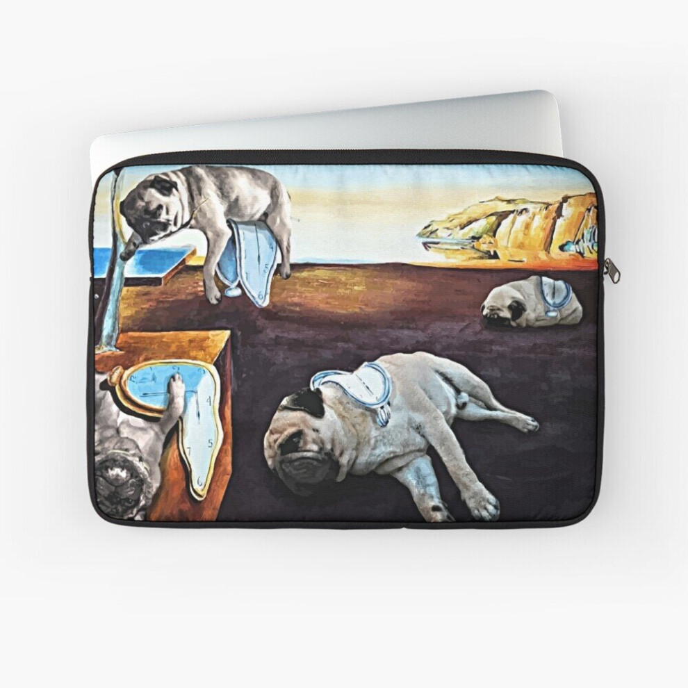 Laptop Sleeve Persistence Of Pugs 10 12 13 15 17 Inch Case Notebook Tablet Carrying Bag Cover 7802738479010