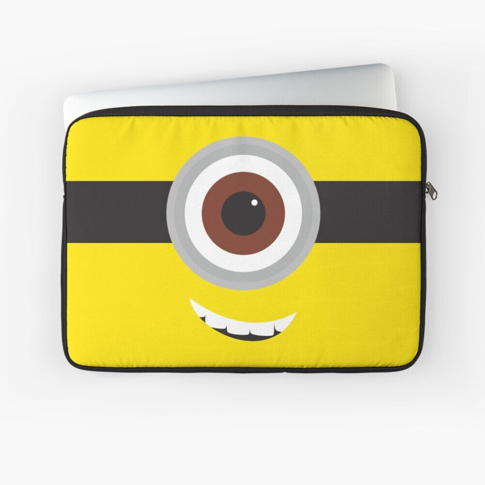 Laptop Sleeve Minion Eye 10 12 13 15 17 Inch Case Notebook Tablet Carrying Bag Cover 7802738439489