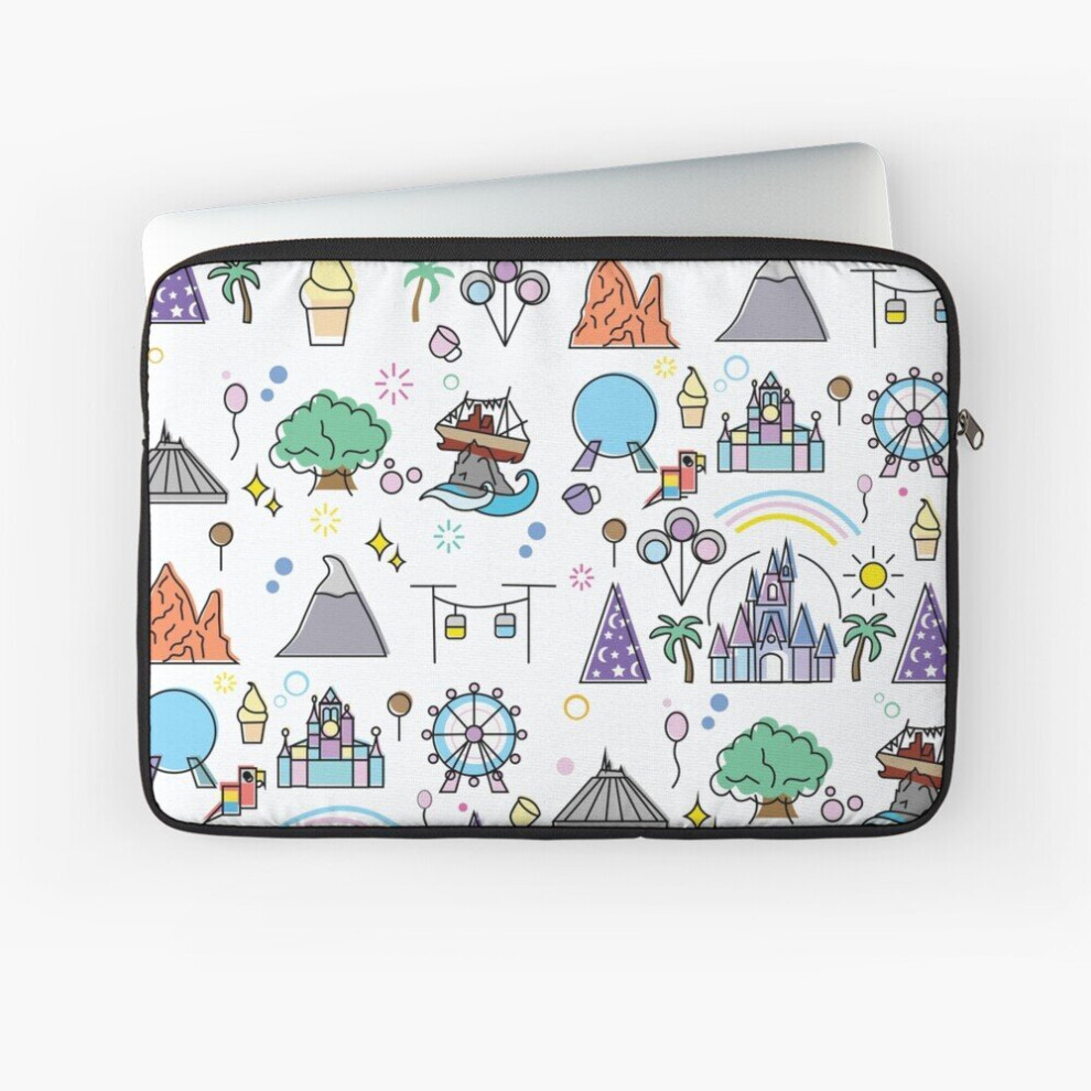Laptop Sleeve Happiest Place 10 12 13 15 17 Inch Case Notebook Tablet Carrying Bag Cover 7802738413113