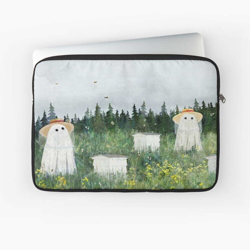 Laptop Sleeve There's Ghosts By The Apiary Again... 10 12 13 15 17 Inch Case Notebook Tablet Carrying Bag Cover 7802738480726