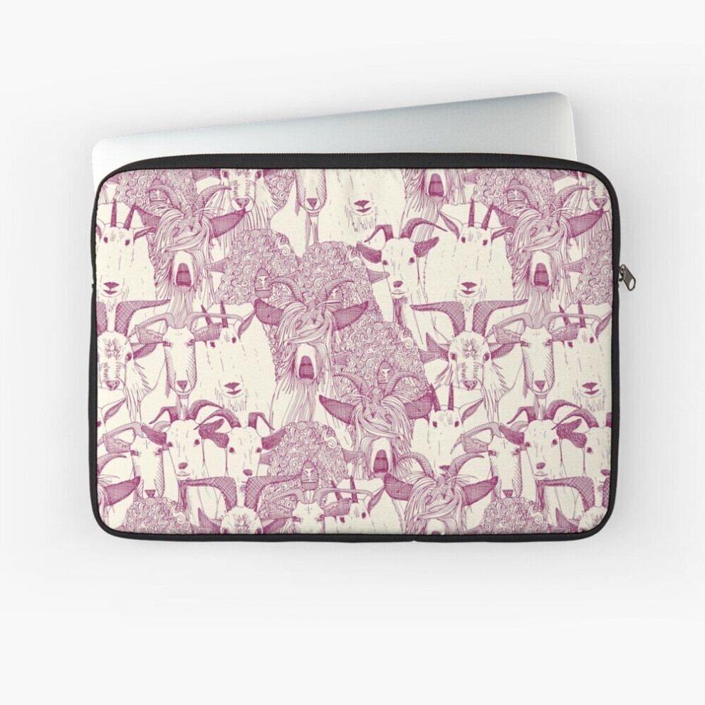 Laptop Sleeve Just Goats Cherry Pearl 10 12 13 15 17 Inch Case Notebook Tablet Carrying Bag Cover 7802738506204