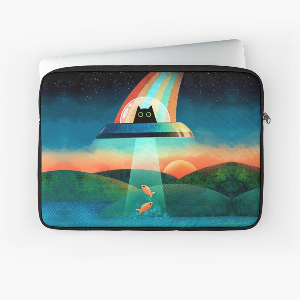 Laptop Sleeve The Purrfect Alien 10 12 13 15 17 Inch Case Notebook Tablet Carrying Bag Cover 7802738421293