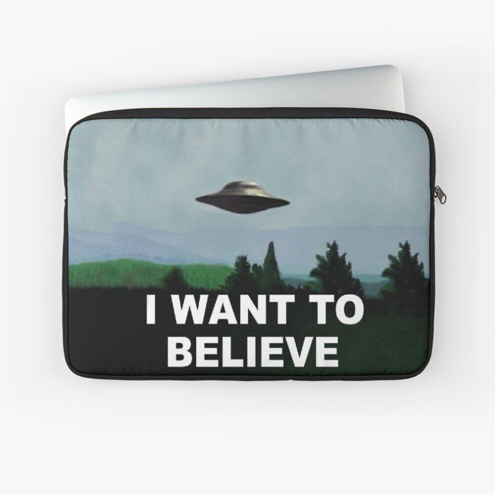 Laptop Sleeve I Want To Believe 10 12 13 15 17 Inch Case Notebook Tablet Carrying Bag Cover 7802738417654
