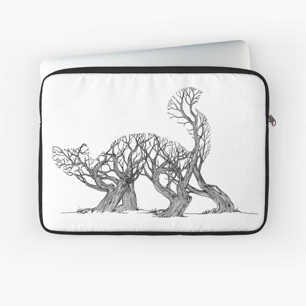 Laptop Sleeve Slinking Trees 10 12 13 15 17 Inch Case Notebook Tablet Carrying Bag Cover 7802738511048