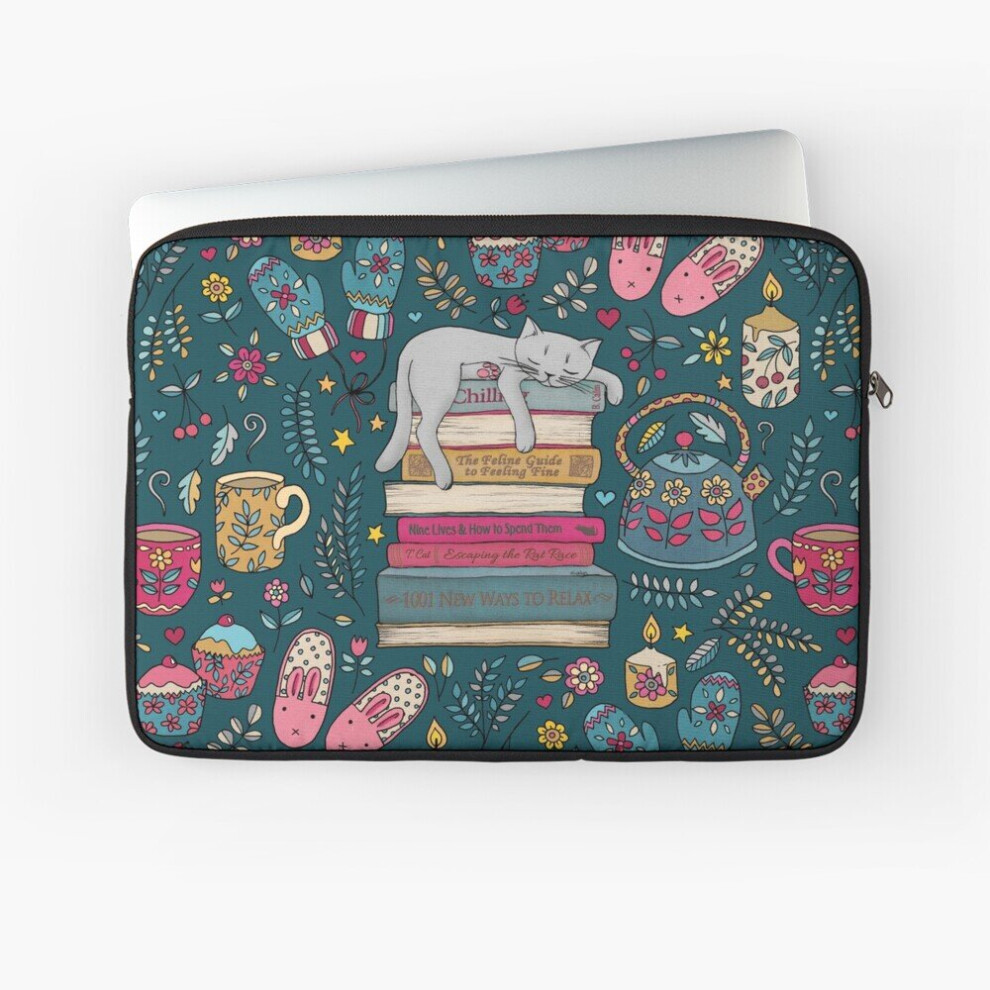 Laptop Sleeve How To Hygge Like A Cat 10 12 13 15 17 Inch Case Notebook Tablet Carrying Bag Cover 7802738411379
