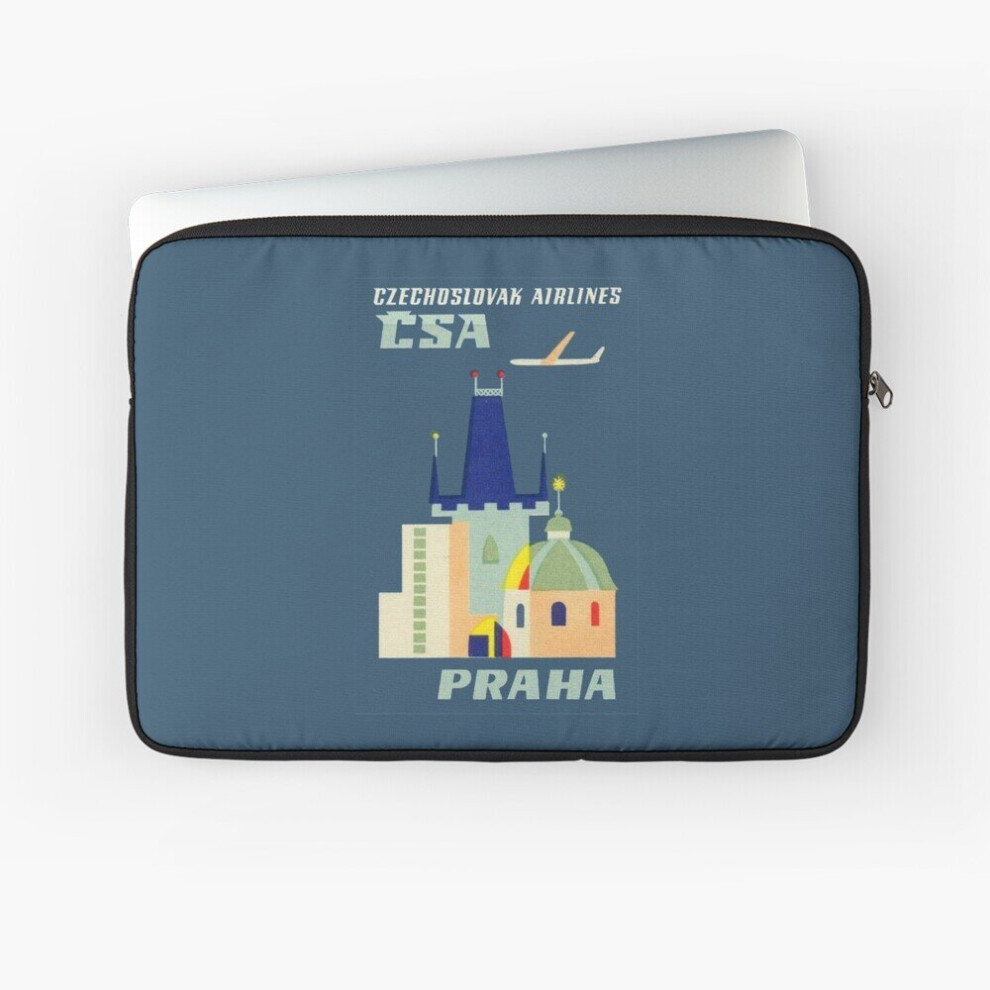 Laptop Sleeve Csa - Czechoslovak Airlines (Praha) 10 12 13 15 17 Inch Case Notebook Tablet Carrying Bag Cover 7802738487688