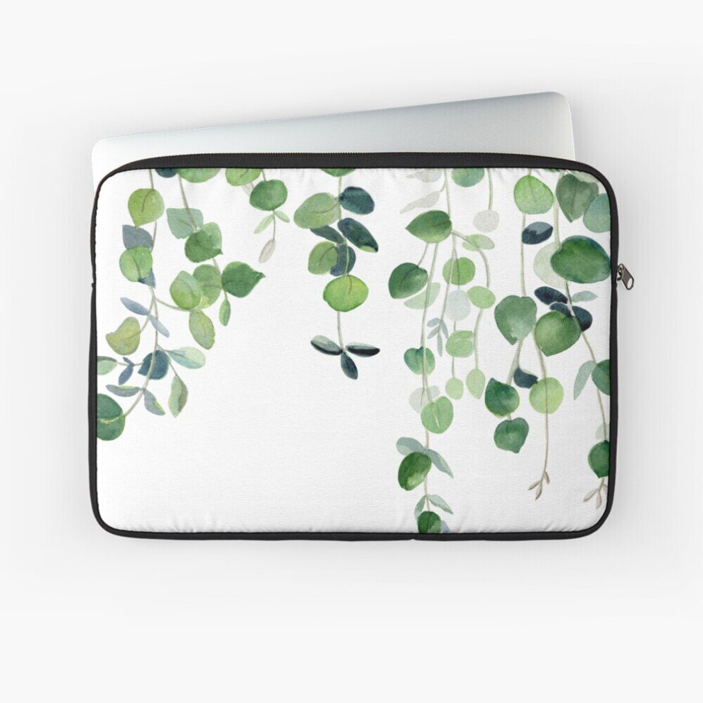 Laptop Sleeve Eucalyptus Watercolor 2 10 12 13 15 17 Inch Case Notebook Tablet Carrying Bag Cover 7802738476637