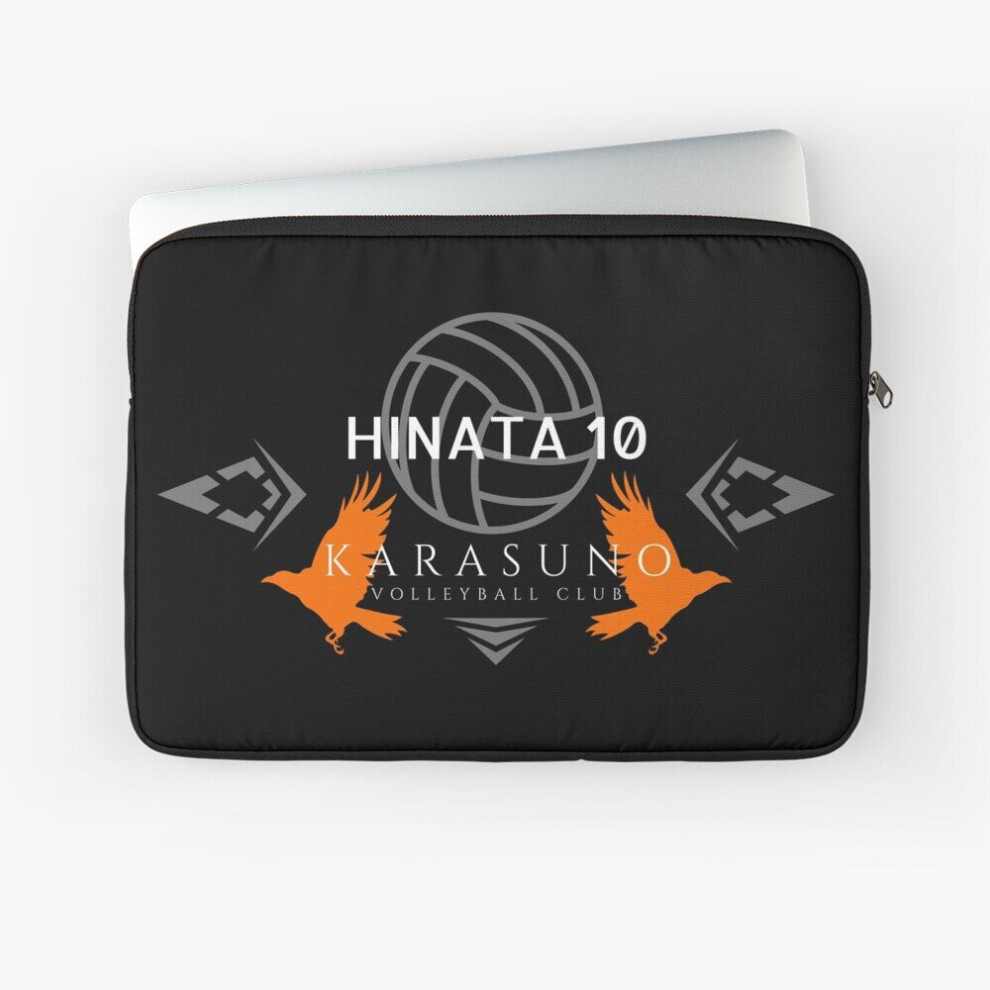 Laptop Sleeve Hinata 10 Karasuno High Haikyuu Volleyball Team 10 12 13 15 17 Inch Case Notebook Tablet Carrying Bag Cover 7802738453188