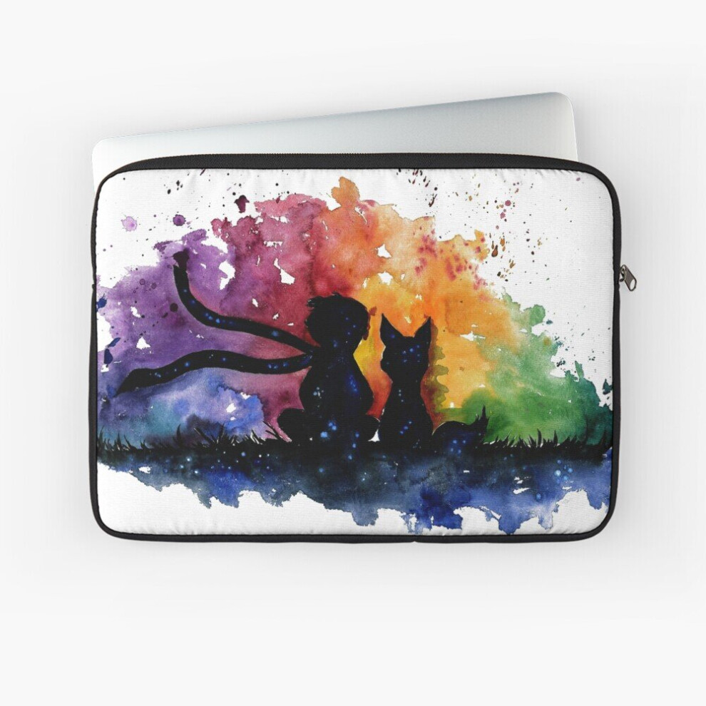 Laptop Sleeve Prince Fox Book Watercolor Friendship 10 12 13 15 17 Inch Case Notebook Tablet Carrying Bag Cover 7802738485417