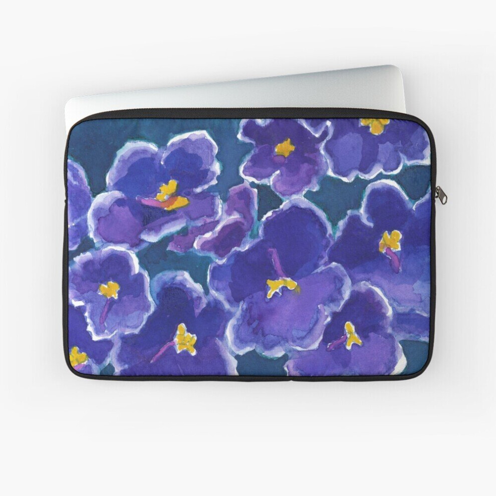 Laptop Sleeve Violets 10 12 13 15 17 Inch Case Notebook Tablet Carrying Bag Cover 7802738479508