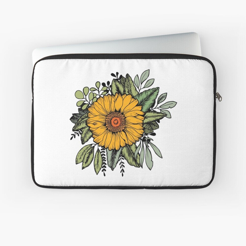Laptop Sleeve Sunflower 10 12 13 15 17 Inch Case Notebook Tablet Carrying Bag Cover 7802738490534