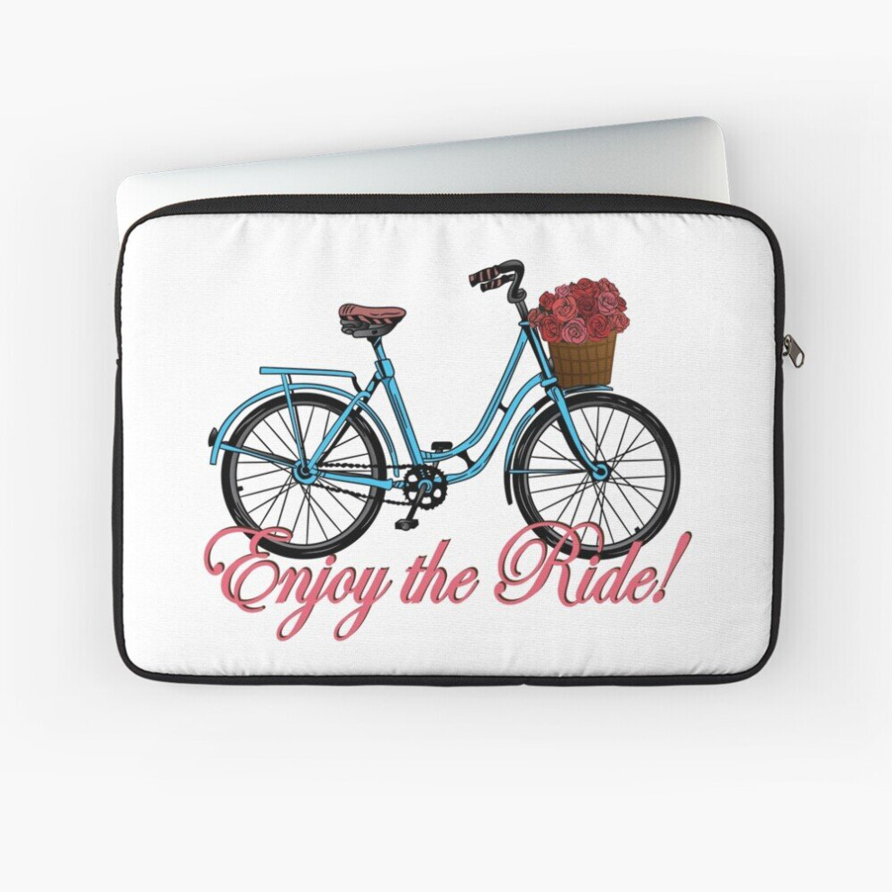 Laptop Sleeve Enjoy The Ride - French Bicycle 10 12 13 15 17 Inch Case Notebook Tablet Carrying Bag Cover 7802738514810