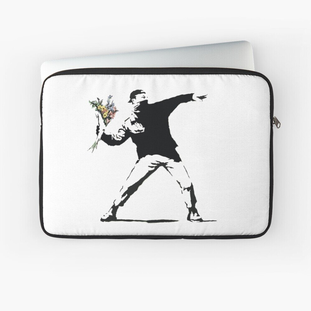 Laptop Sleeve Flower Man - Street Art 10 12 13 15 17 Inch Case Notebook Tablet Carrying Bag Cover 7802738435634