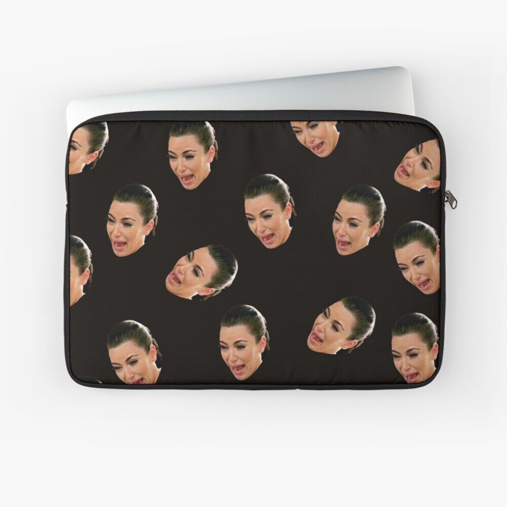 Laptop Sleeve Crying Kim Kardashian 10 12 13 15 17 Inch Case Notebook Tablet Carrying Bag Cover 7802738443073