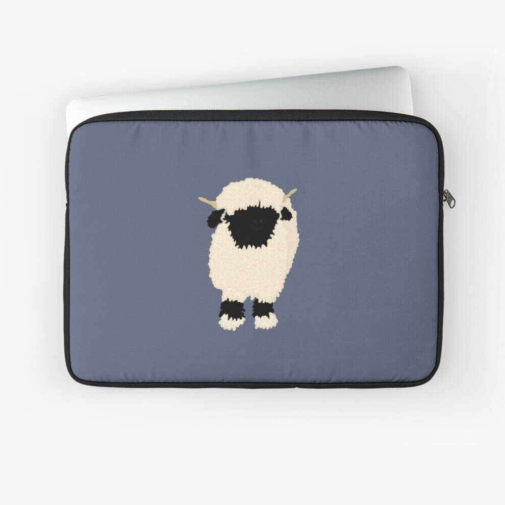 Laptop Sleeve Nose Valais Sheep 10 12 13 15 17 Inch Case Notebook Tablet Carrying Bag Cover Black 7802738509281