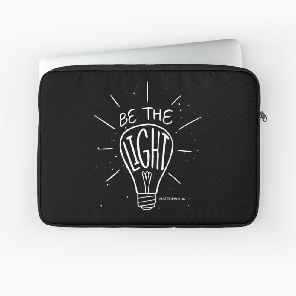 Laptop Sleeve Be The - Matthew - Christian Bible Verse 10 12 13 15 17 Inch Case Notebook Tablet Carrying Bag Cover Light 7802738467918