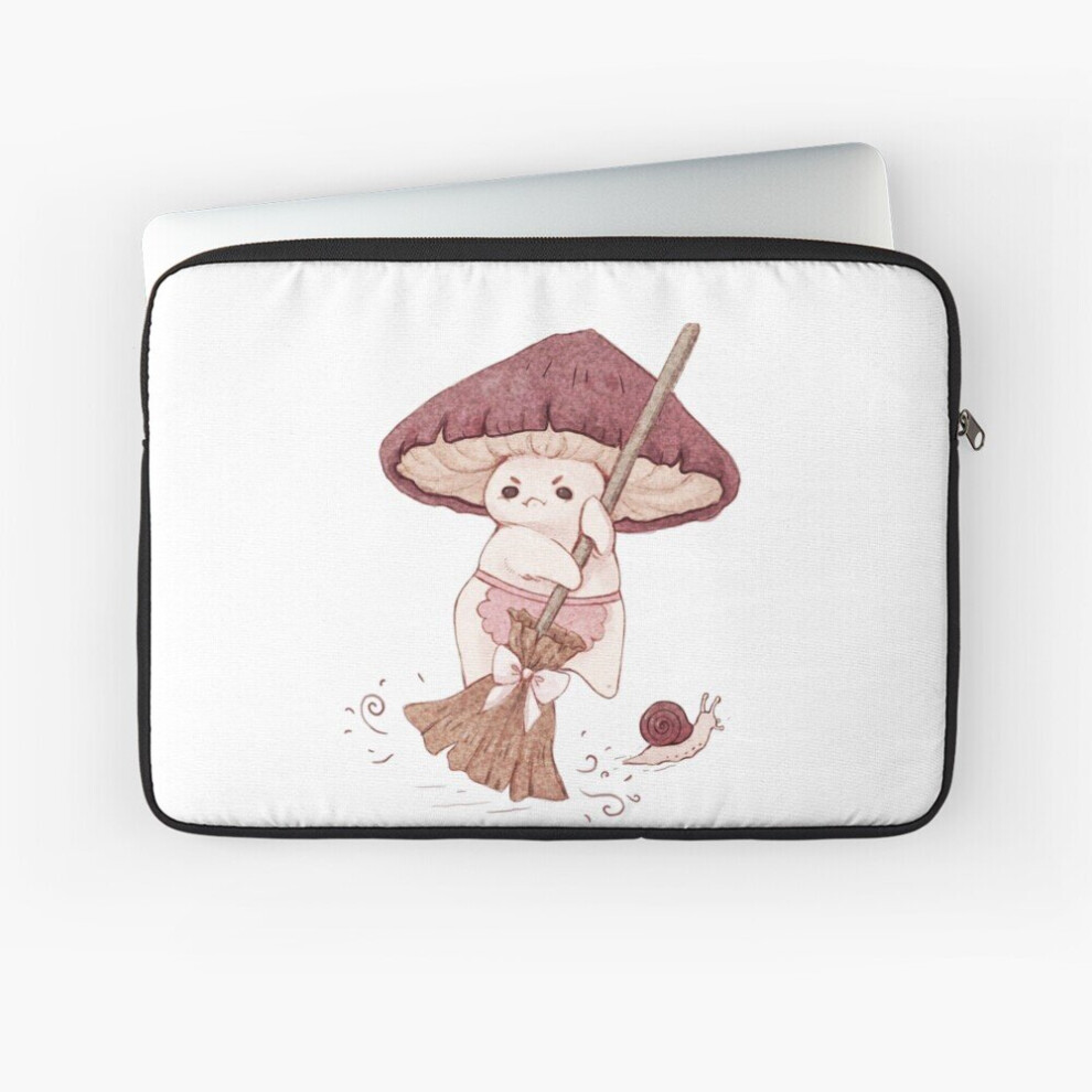 Laptop Sleeve Angy Mushroom Does Not Like To Clean 10 12 13 15 17 Inch Case Notebook Tablet Carrying Bag Cover 7802738498523