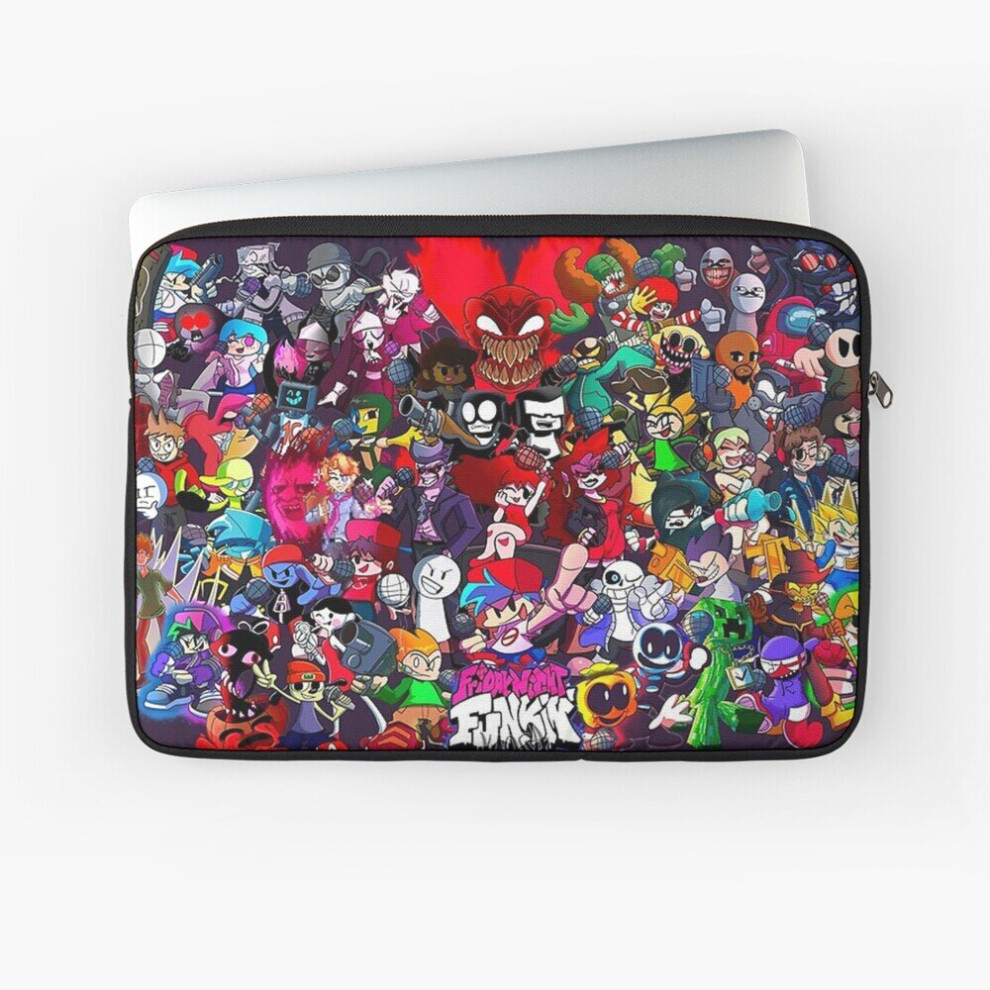 Laptop Sleeve Friday Night Funkin Roster 10 12 13 15 17 Inch Case Notebook Tablet Carrying Bag Cover 7802738504408