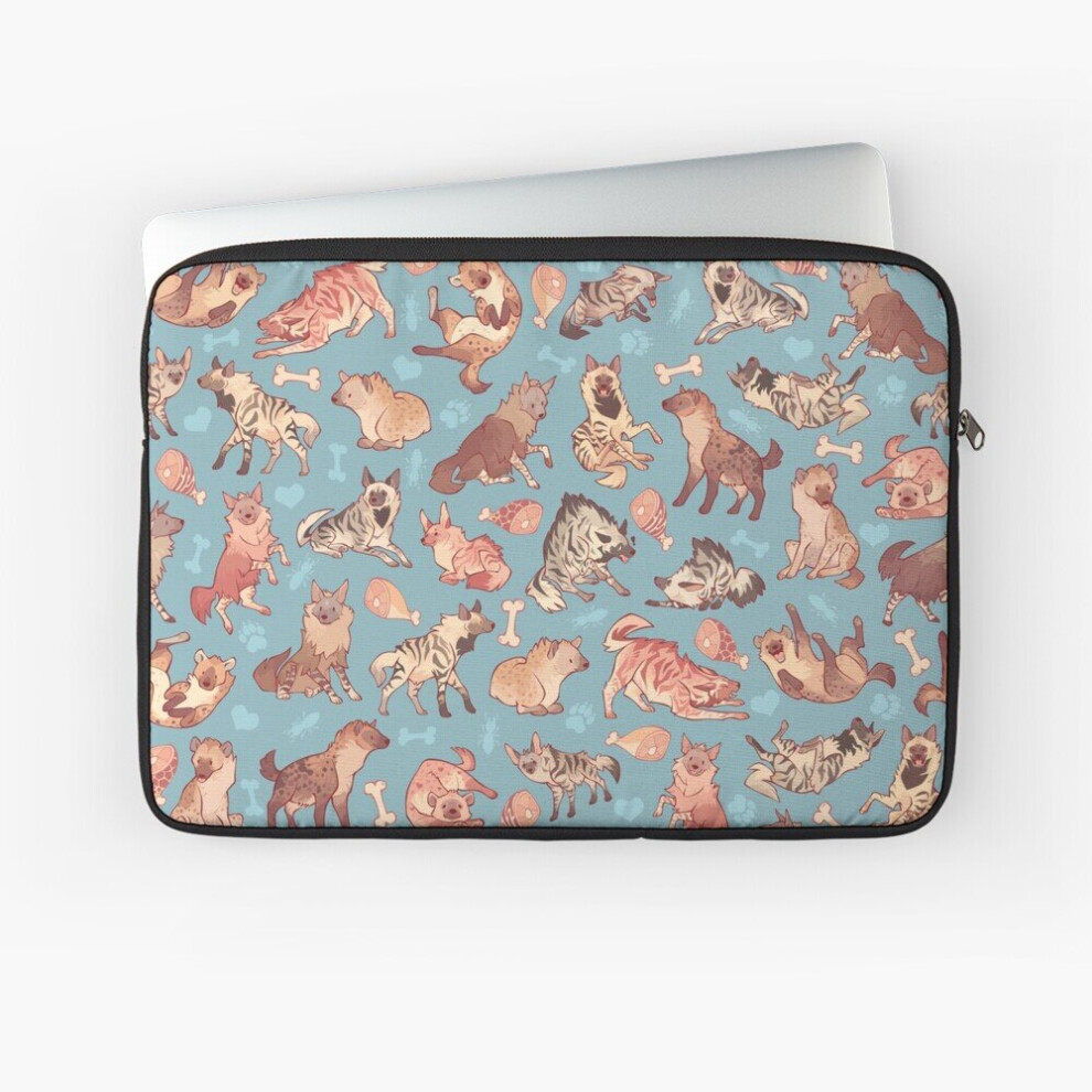 Laptop Sleeve Hyenas In Cerulean 10 12 13 15 17 Inch Case Notebook Tablet Carrying Bag Cover 7802738503890