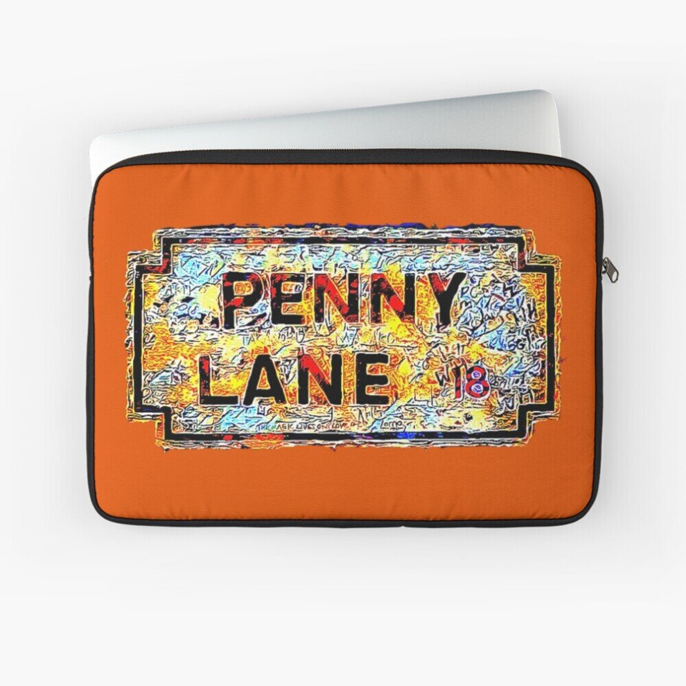Laptop Sleeve Penny Lane Street Sign 10 12 13 15 17 Inch Case Notebook Tablet Carrying Bag Cover 7802738487046