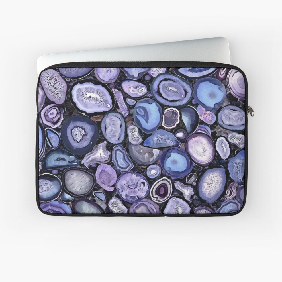 Laptop Sleeve Agate Crystals 10 12 13 15 17 Inch Case Notebook Tablet Carrying Bag Cover 7802738427721