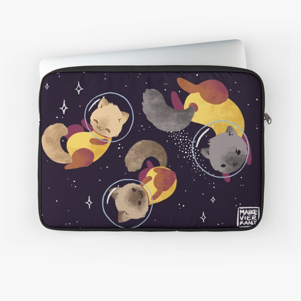 Laptop Sleeve Space Cats 10 12 13 15 17 Inch Case Notebook Tablet Carrying Bag Cover 7802738454673